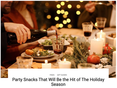 Party Snacks That Will Be the Hit of The Holiday Season - DailyMom
